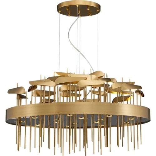 Postmodern Creative Light Luxury Sales Department Sand Table Wind Chime Chandelier Living Room Dining Room Tea Room Chandelier
