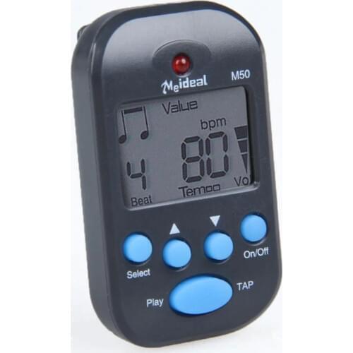 Mini Professional LCD Clip-on Digital Tuner Metronome Guitar Piano amp Metronomo Practical parts accessories For Turner 2021