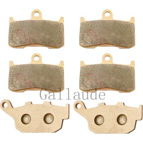 Sintered Front / Rear Brake Pads For Kawasaki Z800 Non ABS & ABS 2013-2016 Z800E ABS 2013-2016 Z900 2017 2018 2019 2020 2021