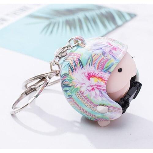 Stylish Practical Party Gifts Soft Mochi Dingding Squishy Toy Helmet Cute Keychain Squeeze Stress Reliever Prank Toys #65