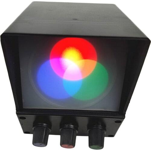 Three Primary Colors Optical Experiment Teaching Material Tool Synthesis