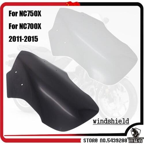 NC 700 X NC 750 X Windscreen Windshield For Honda NC700X NC750X 2011-2015 Wind Shield Screen Protector Parts 2012 2013 2014
