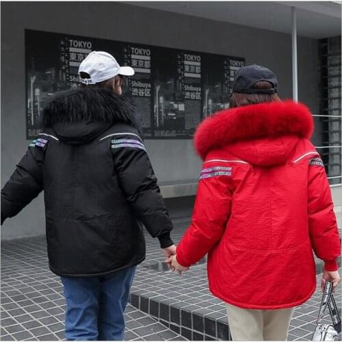 Women Parkas Winter Ladies Casual short Coats Woman Jacket Winter Hooded Cotton Parkas Warm Coat Outwear 2019 plus size 3XL Z37