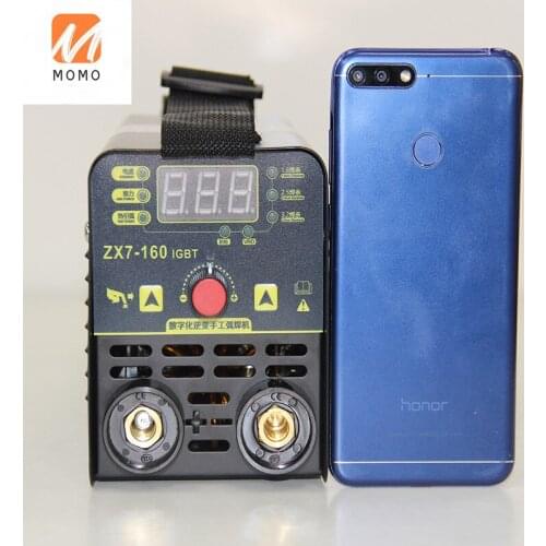 Zx7 160 aluminium dc inverter arc welding machine igbt inverter arc welder machine