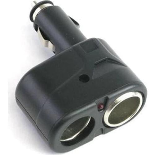 1 to 2 Car Cigarette Lighter Socket Splitter Extend adapter converter 12V/24V Car/Truck Lighter Socket Double Dual Splitter