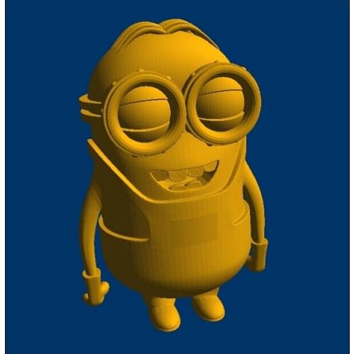 3D model STL CNC computer carving relief Sculpture Minions Despicable Me