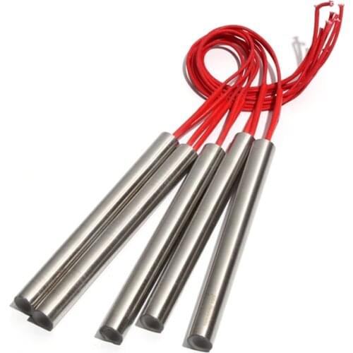 5PCS 18mm 165~185mm 201SUS Cartridge Heater 110/220/380V 740/760/780/800/820W Single-End Heating Tube 304SUS Resistance Part