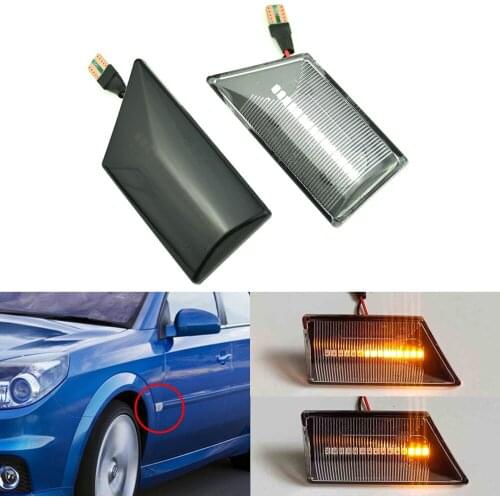 Car Accessories For Opel Vectra C 2002-2008 Signum 2003-2008 Dynamic Signal Lamp Flowing Blinker Light