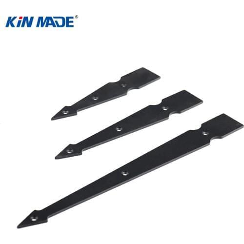 Kinmade Sliding Barn Door Decorative Hinge Hardware Arrow Shape Garage Door Metal Hinge 4 packs