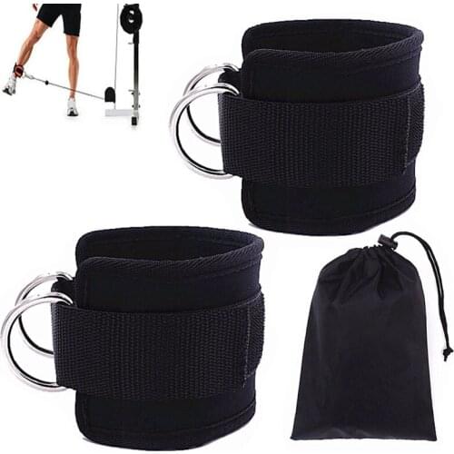 Home Gym Outdoor Foot Ring Hard Pull Ankle Strap Sport Buckle Gantry Load Power Belt Training Tension Fitness Beauty Equipment