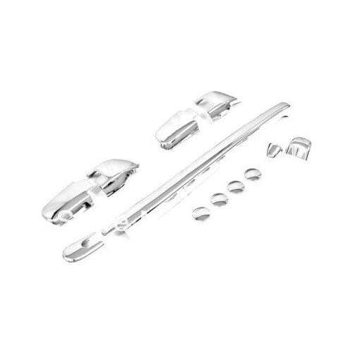 Chrome Rear Window Wiper & Nozzle Trim Kit For Kia Sportage 2008-2010