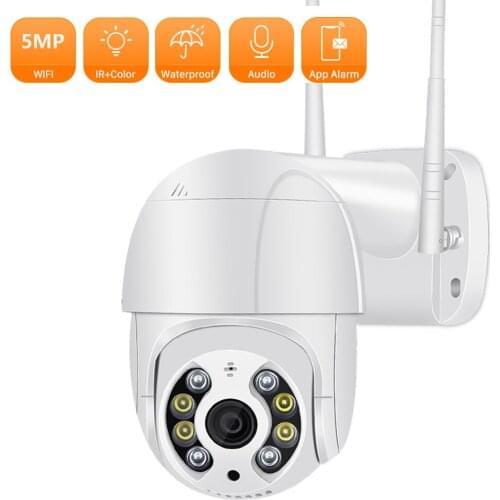 ANBIUX 3MP 5MP PTZ Wifi IP Camera AI Wireless Audio Outdoor Waterproof IR Night Vision Security CCTV Camera Video Surveillance