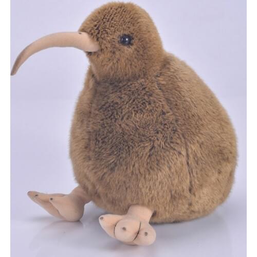 Cute Kiwi Long-billed bird Plush Toy Simulation Animal Soft Stuffed Dolls for kids Birthday gift