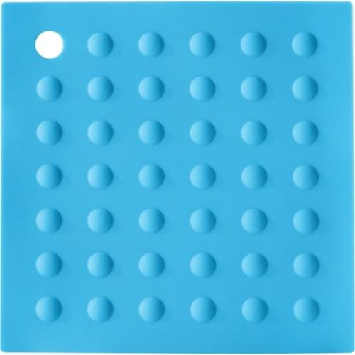 Non Slip Pad Pot Mat Silicone Durable Heat Resistant Hot Dishers Waterproof Dishwasher Safe BPA Free Trivet Mats Table Placemat