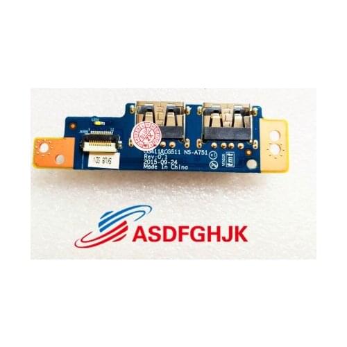 Original for Lenovo Ideapad 310 310-15 310-15ISK 310-15ABR 310-15IKB usb board NS-A751