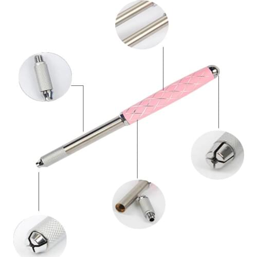 3 IN 1 Professional Manual Tatoo Tobori Pen Permanent Eyebrow Tools Tattooing Microblading
