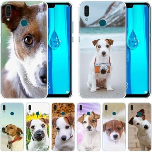 Luxury Silicone Case Jack Russell Terrier Dog for Huawei Mate 30 20 Lite 10 Pro Y5 Y6 Y7 Pro 2019 Y9 Prime 2019 2018 Y6 Pro 2017