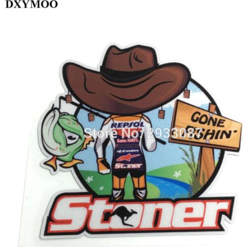 Car Styling Go Fishing Stoner 26 Kangaroo Car Sticker Reflective Car Motorcycle Sticker Decals Vinyl Bumpers 100x100mm