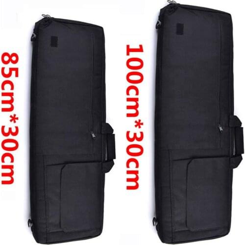 85cm / 100cm Tactical Gun Bag Military Equipment Hunting Bag Airsoft Rifle Case Gun Carry Protection Bag Fishing Camping Bag