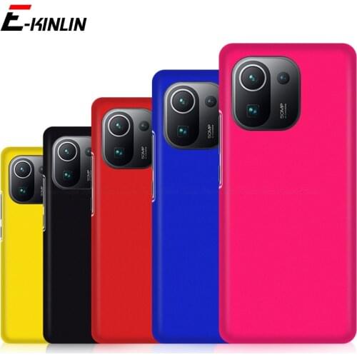 Ultra Thin Slim Matte Hard PC Plastic Phone Case For Xiaomi Mi 11X 11 Pro Lite Ultra 11i Frosted Back Cover