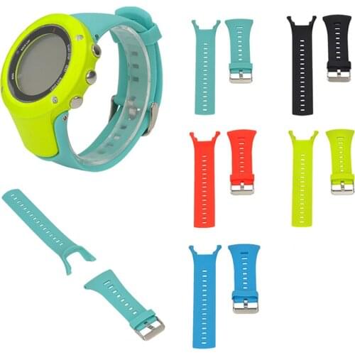 Replacement Silicone Rubber Watch Band Strap Wristbands Bracelet For SUUNTO Ambit Series 1/2/3 Smart Watch Bracelet Watchbands
