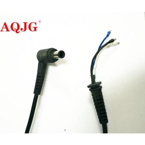 7.4*5.0mm / 7.4 x 5.0 mm laptop AC Power Adapter Charger Cable DC Cord for DELL For Hp octagonal port 90 degree cable