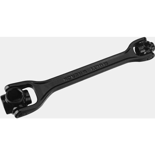 8 Ways Dog Bone Style Spanner 8-in-1 Swivel Wrench Car Tire Repair Tool 10-22mm LXM