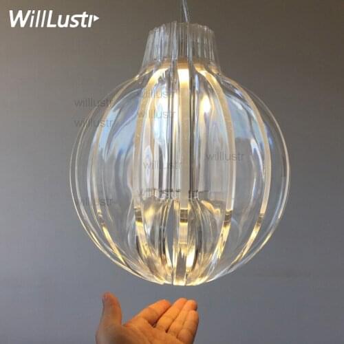 Agave PMMA Pendant Light Acrylic Suspension Lamp Dinning room Restaurant Hotel Bar Cafe Office Italy Design Plexiglass Lighting