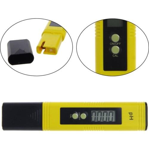 Auto Calibration Mini Digital Pocket Pen Type PH Meter Multimeter Tester Hydro