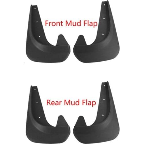 Car Accessories Universal Front Rear Mud Flap Flaps Splash Guard Mudguards 4pcs