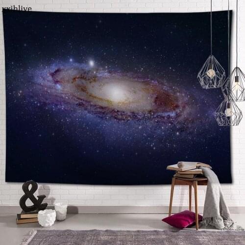 Custom Tapestry Universe Galaxy Printed Large Wall Tapestries Hippie Wall Hanging Bohemian Wall Art Decoration Room Decor
