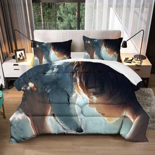 3D Print Fashion Jungle Wild Animal Wolf Custom Modern Quilt Suitable For Boys Adult Super Soft Quilting Home Bedroom Decor