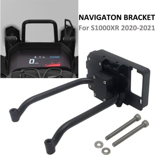 NEW Motorcycle Stand Holder Mobile Phone GPS Navigaton Bracket USB and Wireless Charging For BMW S1000XR S1000 XR 2020 2021