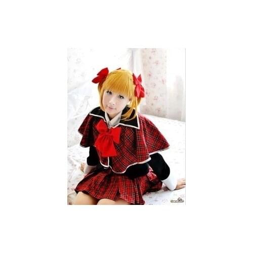 Newest High Quality Shugo Chara! Nadeshiko Fujisaki Uniform Cosplay Costume ,Perfect Custom For You ! 11