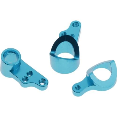 1/14 Metal Steering Steering Blocks Hub Carriers for WLtoys 144001