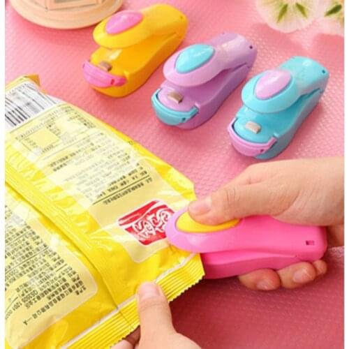 Portable Plastic Handy Heater Bag Sealer Capper Household Mini Sealing Machine Food Saver Storage Kitchen Accessories