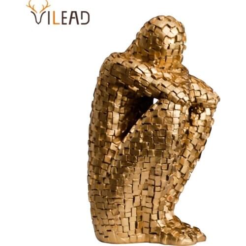 VILEAD Nordic Abstract Character Figurines Ornaments Creative Home Decoration Living Room Office