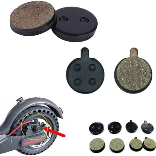 For Xiaomi Mijia M365 PRO Electric Scooter Brake Pads Rear Wheel Pro Brake Disc Friction Plates 2 Pcs Pads Scooter Accessories