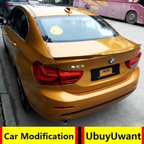 UBUYWUANT For BMW F52 1Series 120i 125i SADEN 2017-2020 M4 ABS Painted Rear Spoiler Tail Trunk Boot Wing Decoration Car Styling