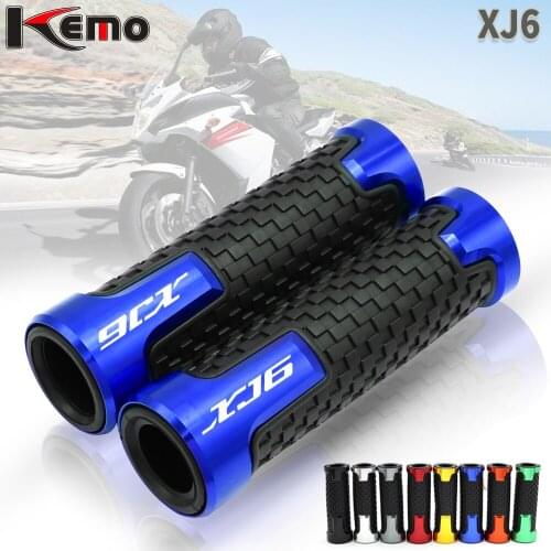 For YAMAHA XJ6 DIVERSION XJ6 Universal Motorcycle Accessories CNC Aluminum Handlebar Hand Grips Handle Bar End Grip