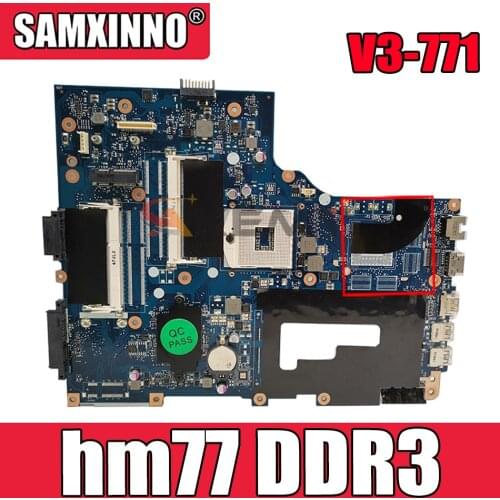 V3-771G motherboard For Acer Aspire V3-771 V3-771G Laptop computer motherboard VA70 / VG70 Rev2.1 hm77 DDR3 100% test work