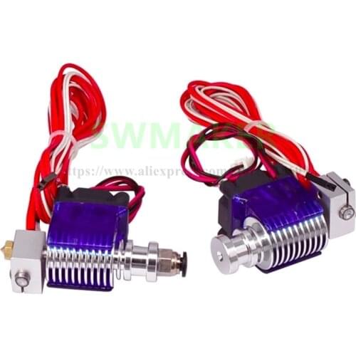 3D Printer Parts E3D V6 J-head Direct Bowden Hotend Extruder Full Kit 12V 24V for RepRap 3D Printer