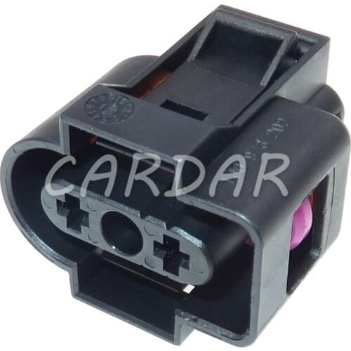 1 Set 2 Pin 3.5 Series Auto Water Spray Antifreeze Plug Wiring Harness Socket Waterproof Connector For VW 1J0973202