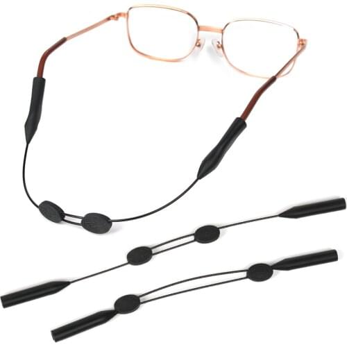 1PC Fashion Scalable Silicone Glasses Strap Neck Cord Sports Eyeglasses Sunglasses Rope String Holder Eyewear Lanyard