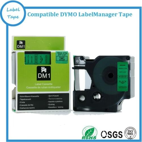 30pcs DYMO D1 19MM 45809 used for Dymo D1 labelmanager labeller