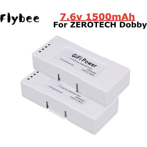 7.6V 1500mah Upgrade LiPo Battery For ZEROTECH Dobby Selfie Drone GIFI Power Wb