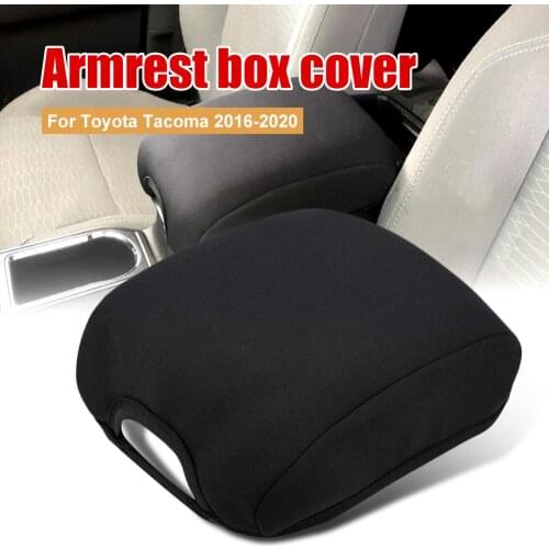 Car Center Console Arm Rest Lid Armrest Cover Latch for Tacoma 2020 2019 2018-2016 Auto Accessories Center Console Protector