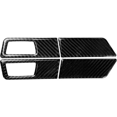 Car Turn Signal Lamps Side Light Cover Trim Carbon Fiber Cover Trim Strip Interior 3D Sticker For Chevrolet Cruze 2009-2015