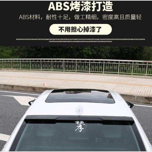 For Honda Accord Roof Spoiler 2018 10Th Car Tail Wing Decoration High Quality ABS Material Car Wing Sport Accessories Body Kit