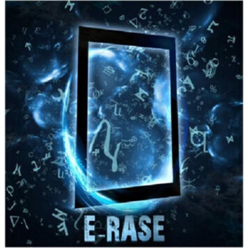 E-Rase By Julien Arlandis A4 size Magic Close Up Tricks Gimmick Street Magic Illusions Prediction Magia Props Mentalism Magician